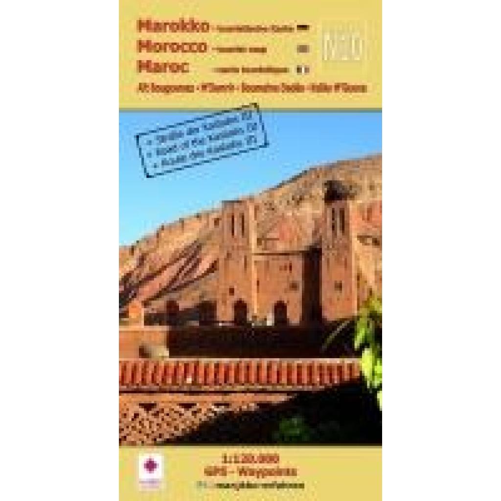 9783943752885 - C B N10 Aït Bouguemez - MSemrir - Boumalne Dadès - Kelâa MGouna + Straße der Kasbahs III + GPS-Waypoints