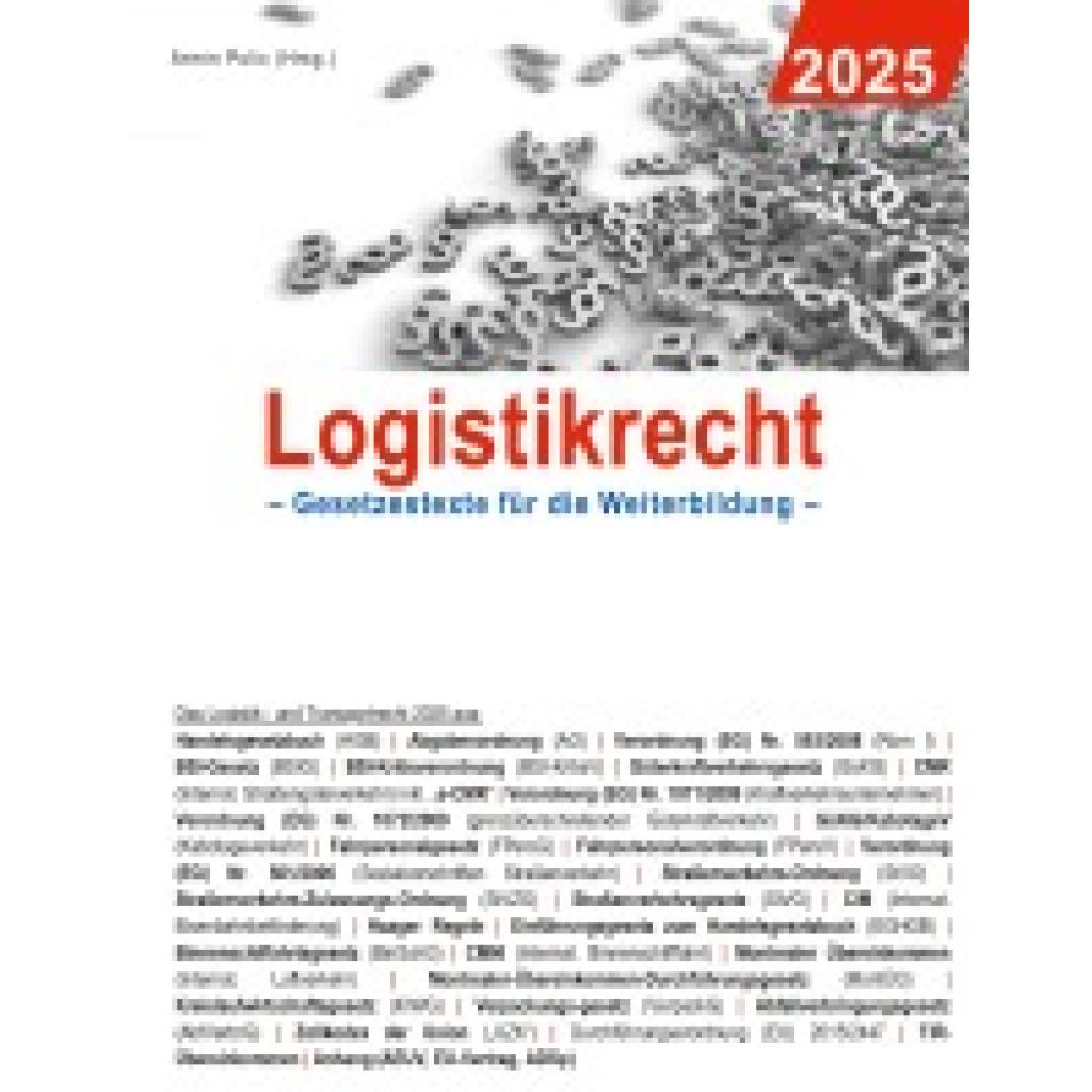 9783769354744 - Logistikrecht 2025