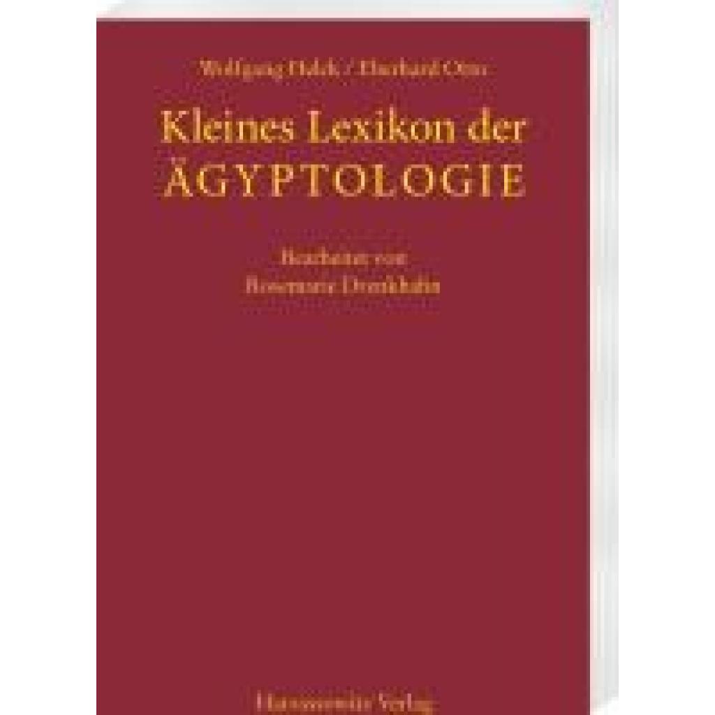 9783447123488 - Helck Wolfgang Kleines Lexikon der Aegyptologie