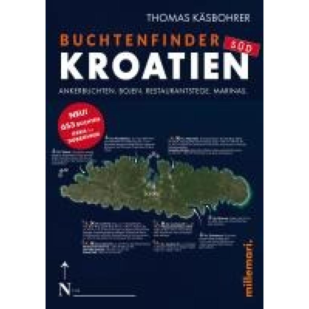 9783967060898 - Käsbohrer Thomas Buchtenfinder Kroatien Süd - Ausgabe 2025