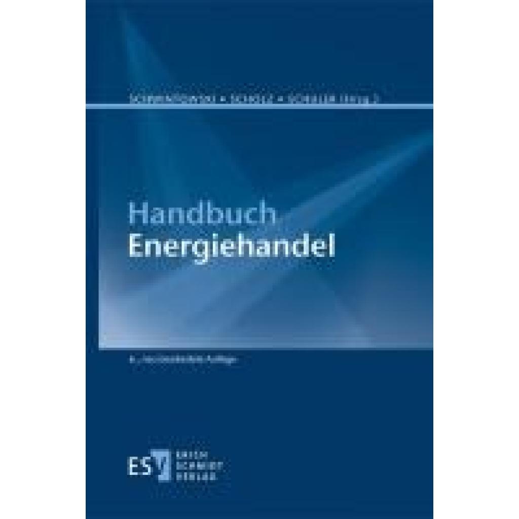 9783503240135 - Handbuch Energiehandel