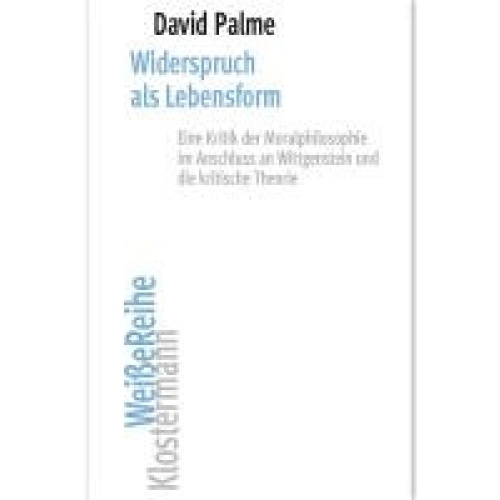 9783465046776 - Palme David Widerspruch als Lebensform