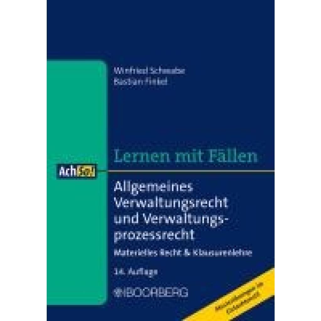 9783415077072 - Schwabe Winfried Allgemeines Verwaltungsrecht und Verwaltungsprozessrecht