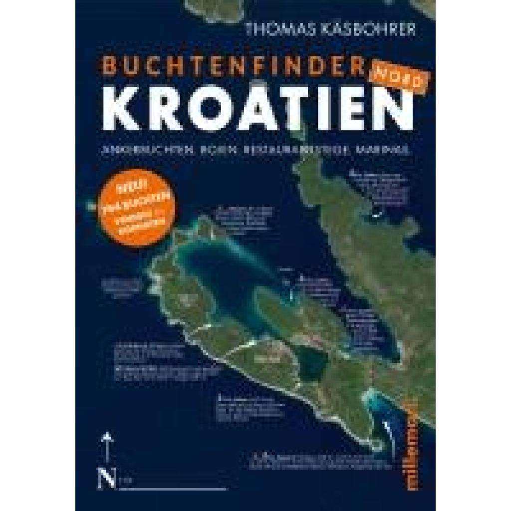 9783967060874 - Käsbohrer Thomas Buchtenfinder Kroatien Nord - Ausgabe 2025