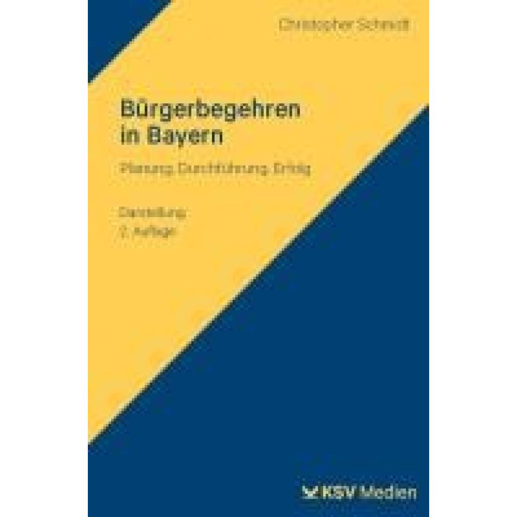 9783829320412 - Schmidt Christopher Bürgerbegehren in Bayern