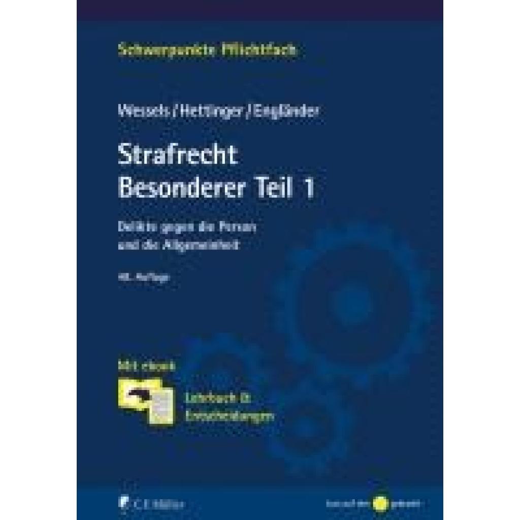 9783811462021 - Engländer Armin Strafrecht Besonderer Teil 1