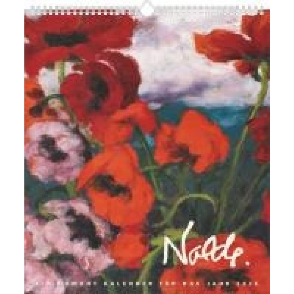 4069095008564 - Emil Nolde 2026 - Kunstkalender - Wandkalender im Format 345 x 40 cm - Spiralbindung
