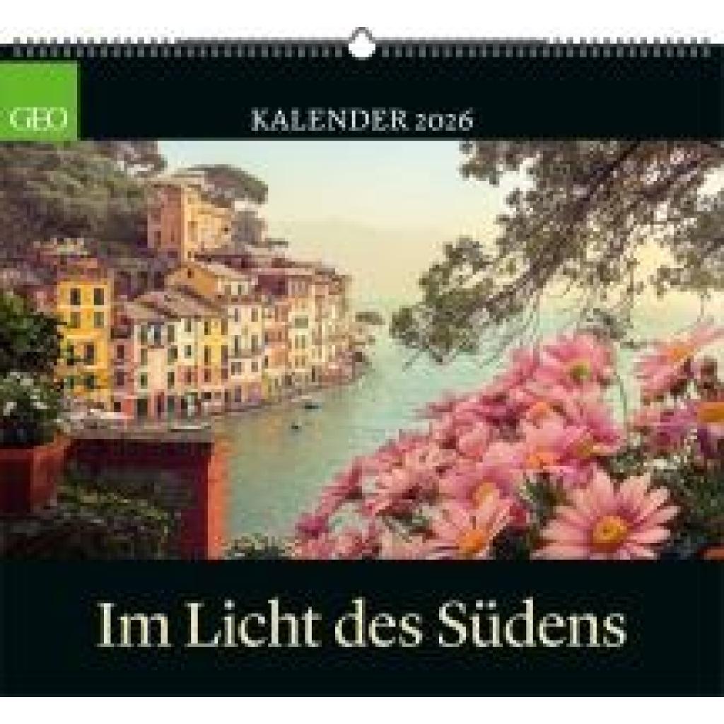 4069095004153 - GEO Im Licht des Südens 2026 - Wand-Kalender - Reise-Kalender - Poster-Kalender - 50x45