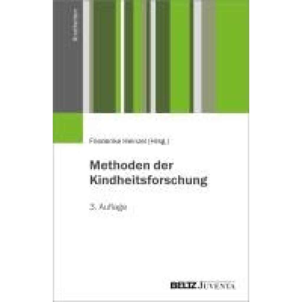 9783779972525 - Methoden der Kindheitsforschung