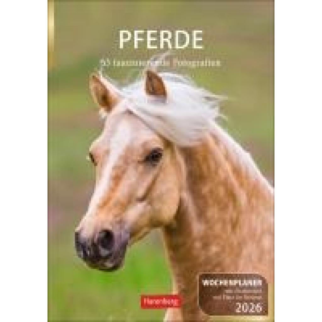9783840036248 - Pferde Wochenplaner 2026 - 53 faszinierende Fotografien