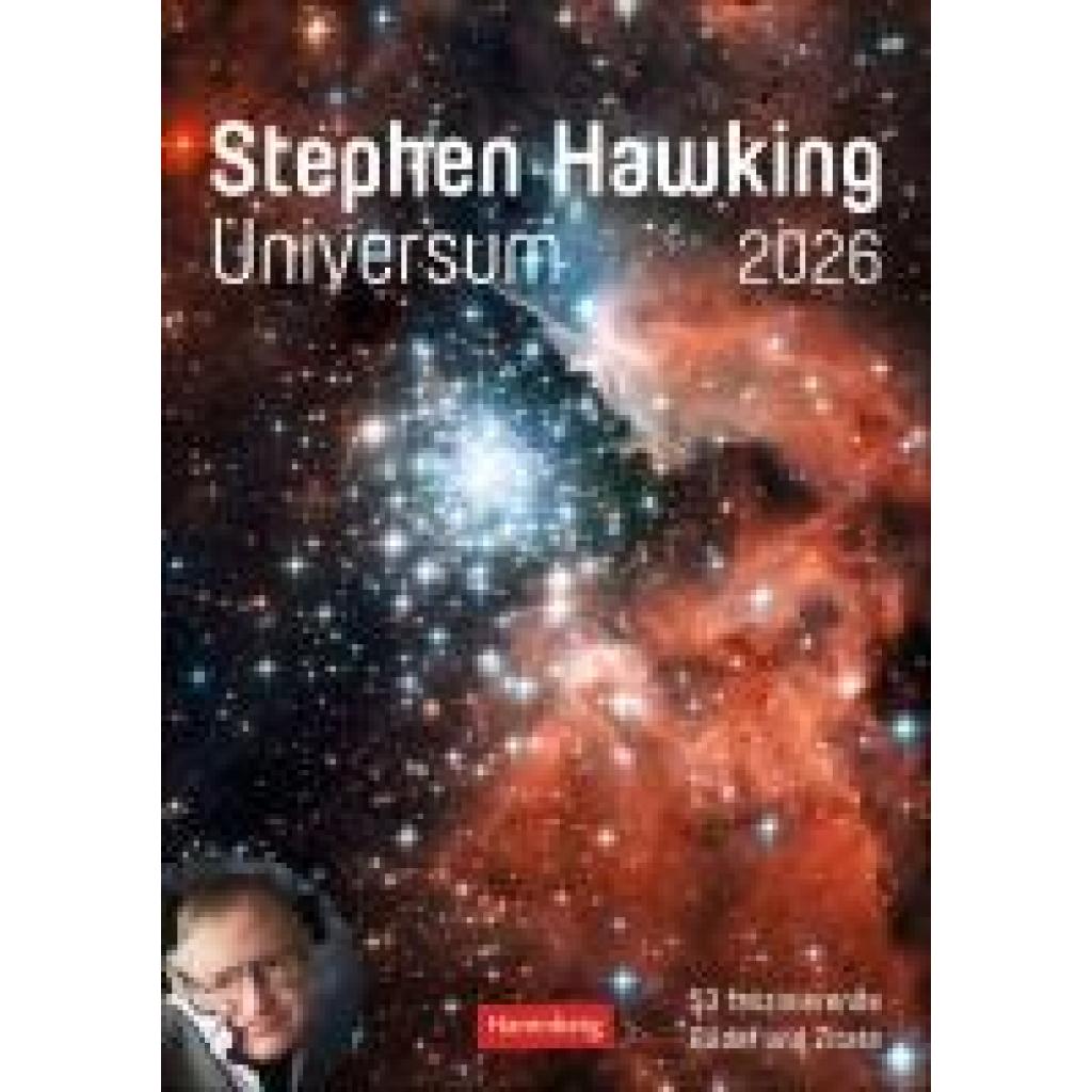 9783840036897 - Hawking Stephen Stephen Hawking - Universum Wochenplaner 2026 - 53 faszinierende Bilder und Zitate