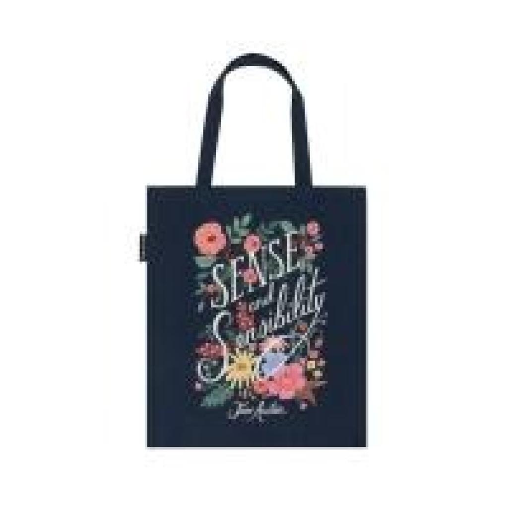 9780593892725 - Puffin in Bloom Sense and Sensibility Tote Bag