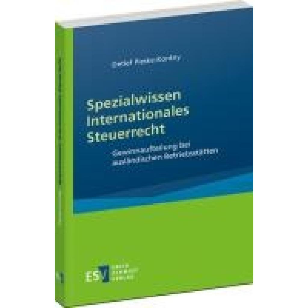 9783503239757 - Pieske-Kontny Detlef Spezialwissen Internationales Steuerrecht