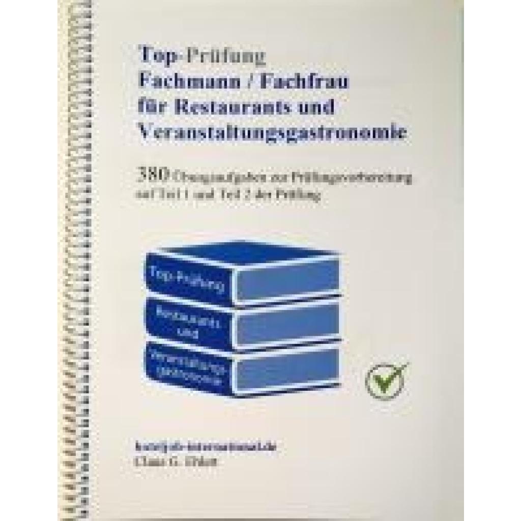 9783943665420 - Ehlert Claus-Günter Top Prüfung Fachmann -frau für Restaurants und Veranstaltungsgastronomie