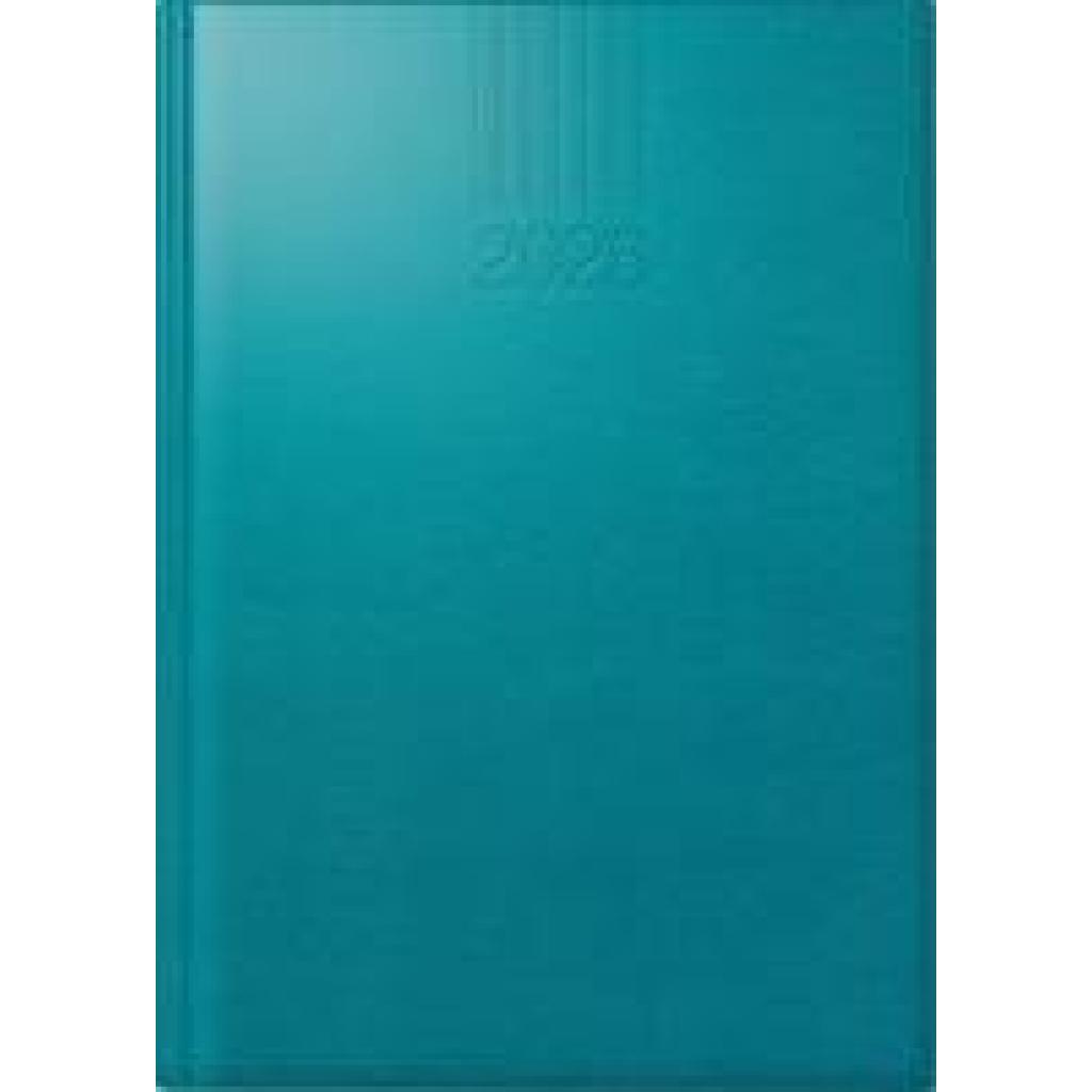 4003273790995 - rido idé 7028903386 | Buchkalender Mod ROMA 1 2026 | A5 Kunststoff dunkelblau