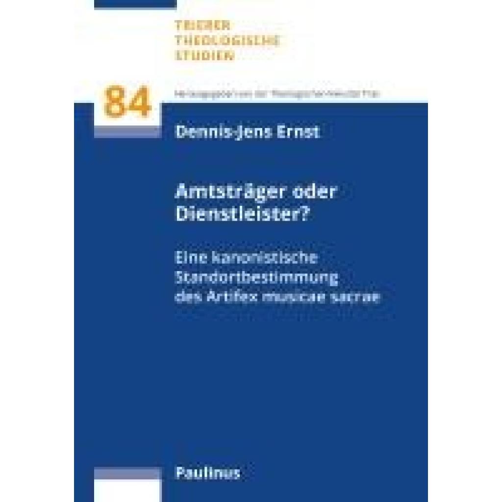 9783790217810 - Ernst Dennis-Jens Amtsträger oder Dienstleister?