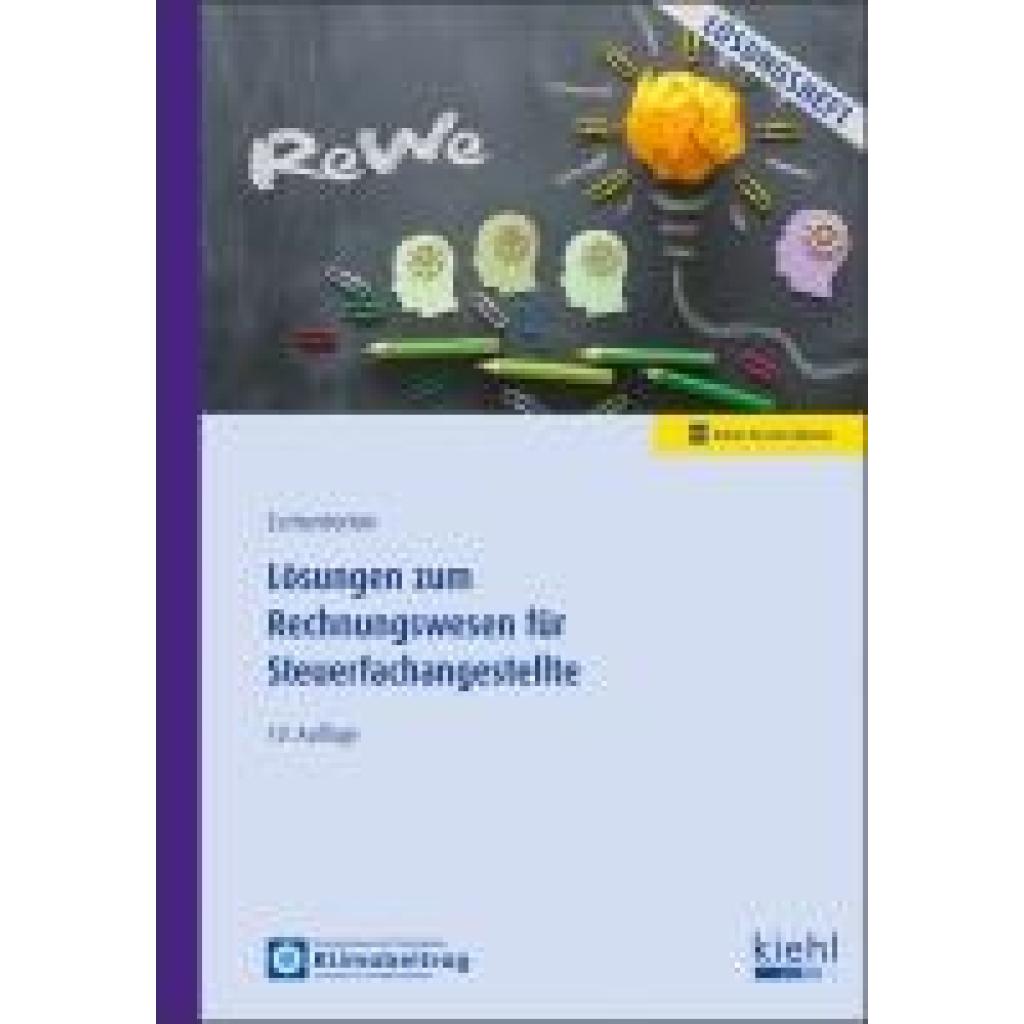 9783470644004 - Zschenderlein Oliver Lösungen zum Rechnungswesen für Steuerfachangestellte
