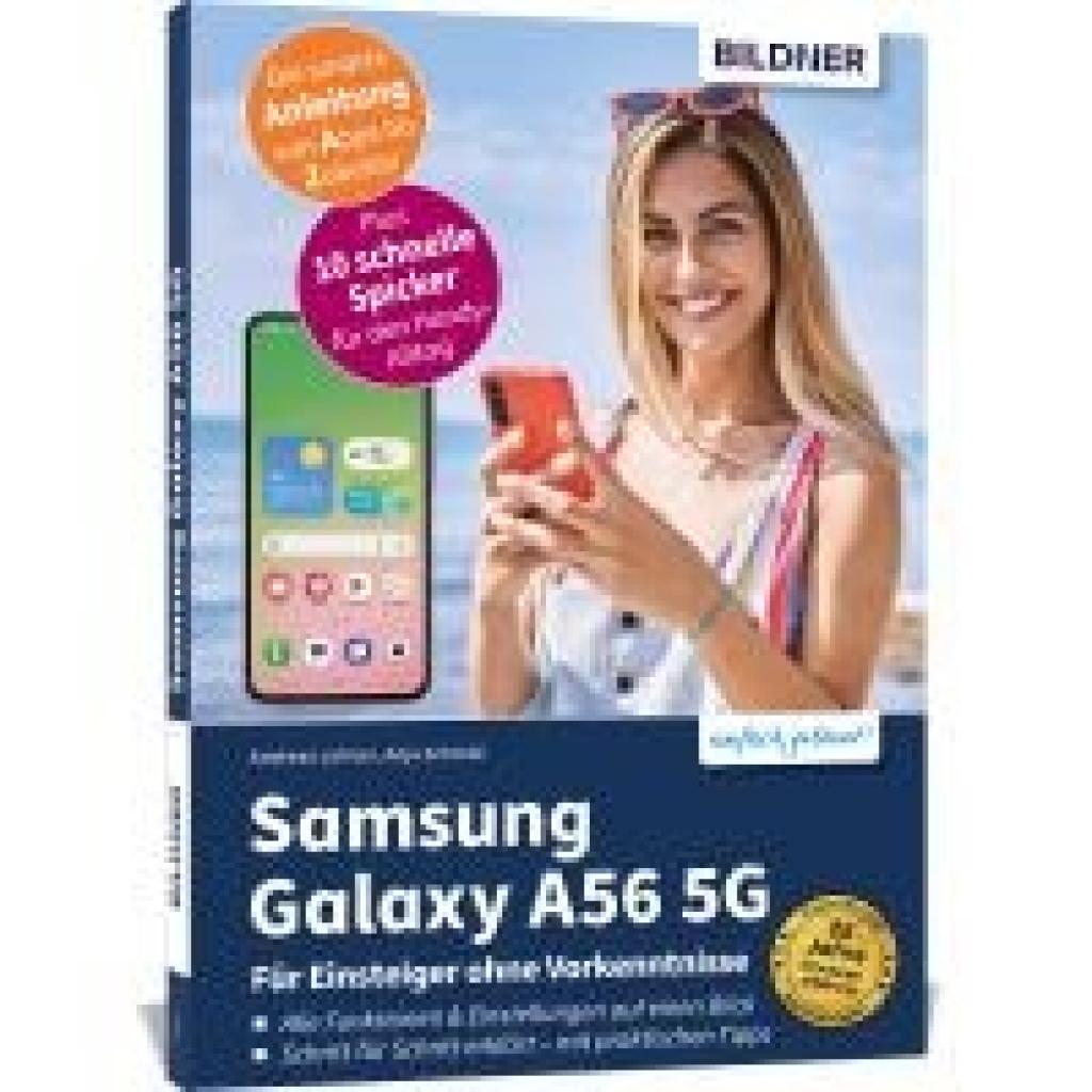 9783832807085 - Schmid Anja Samsung Galaxy A56 5G - Für Einsteiger ohne Vorkenntnisse