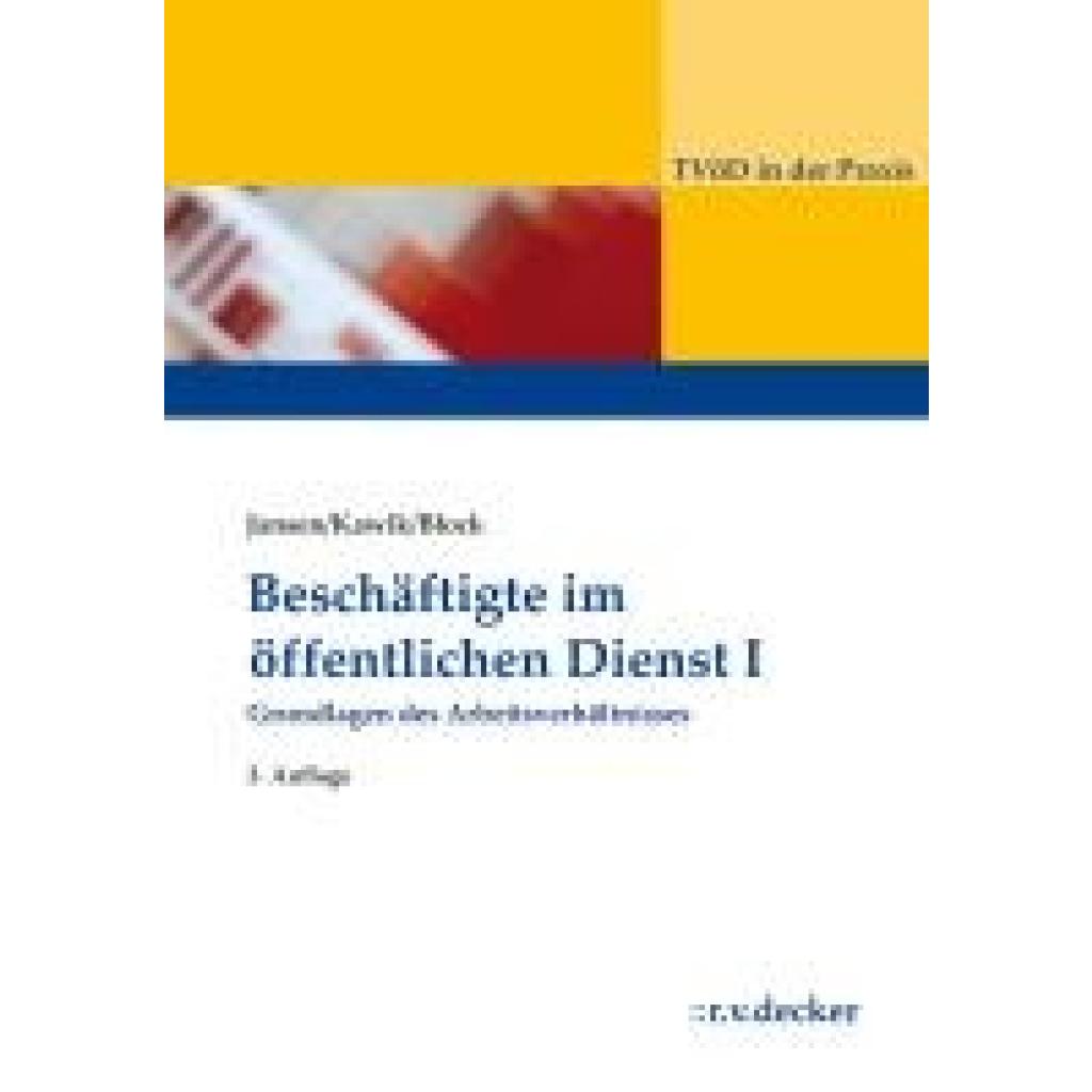 9783768506144 - Jansen Beatrix Beschäftigte im Öffentlichen Dienst I