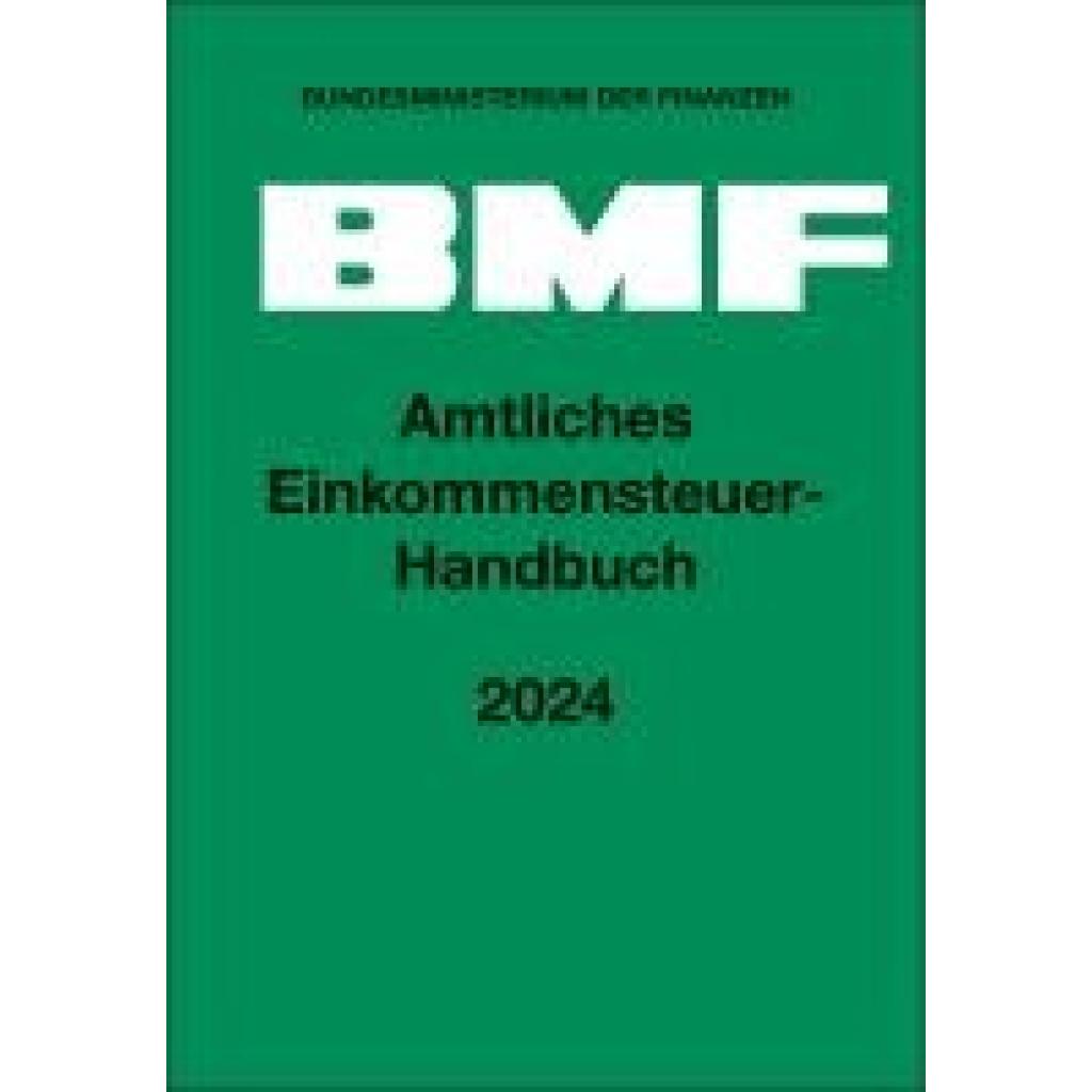 9783482685828 - Amtliches Einkommensteuer-Handbuch 2024