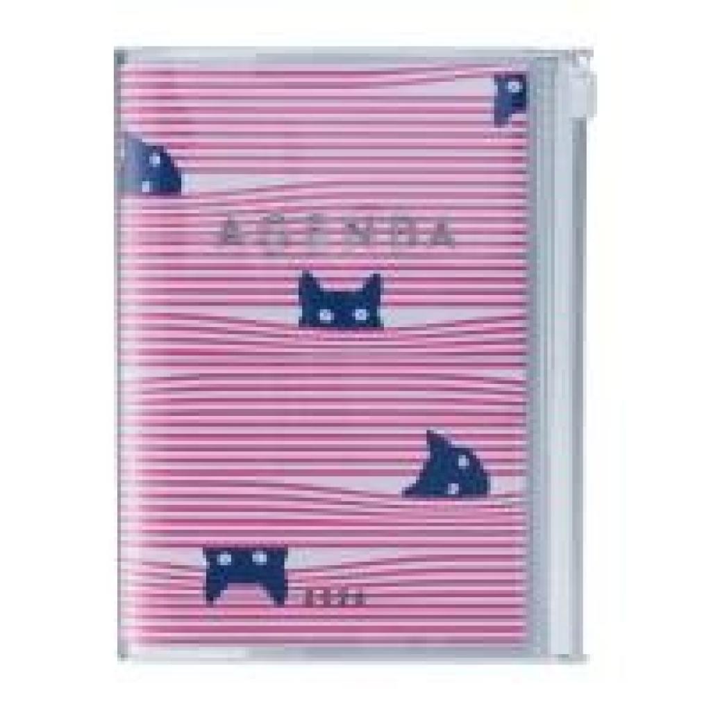 4550045144314 - MARKS 2025 26 Taschenkalender B6 Cats    Pink