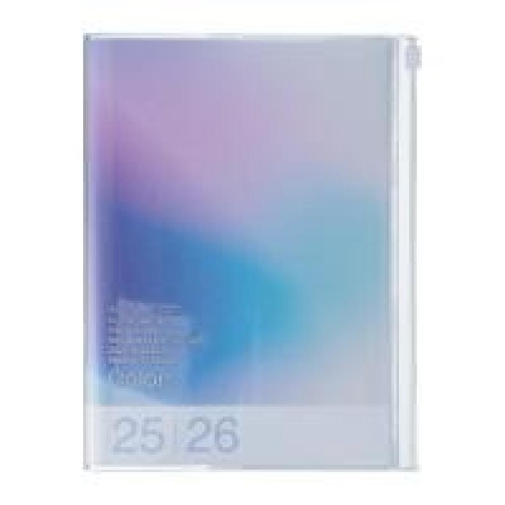 4550045144239 - MARKS 2025 26 Taschenkalender A5 Gradient    Blue