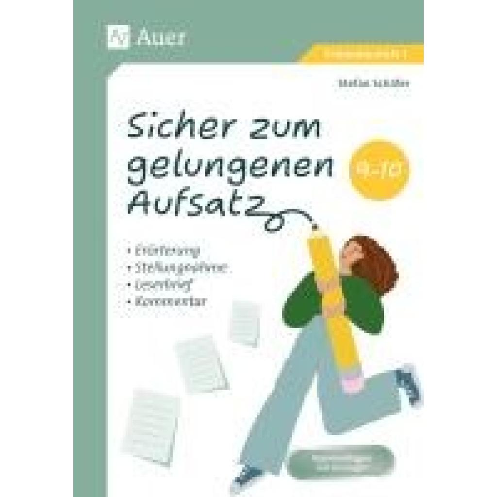 9783403092810 - Schäfer Stefan Sicher zum gelungenen Aufsatz 9-10