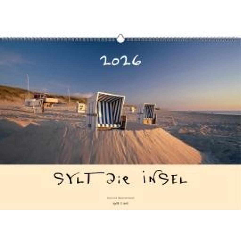 9783944498638 - Westendorf Gernot Sylt-die Insel 2026 Panoramakalender