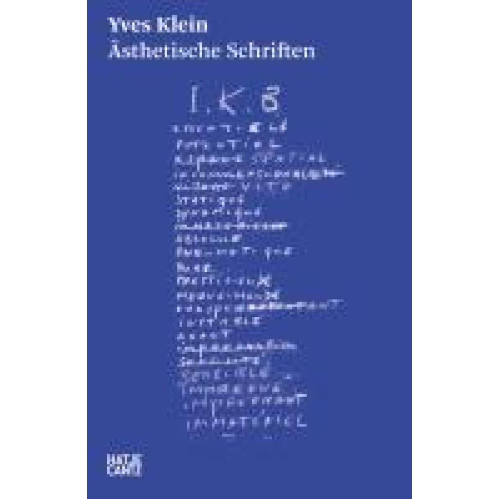 9783775757119 - Yves Klein 9783775757119 - Yves Klein