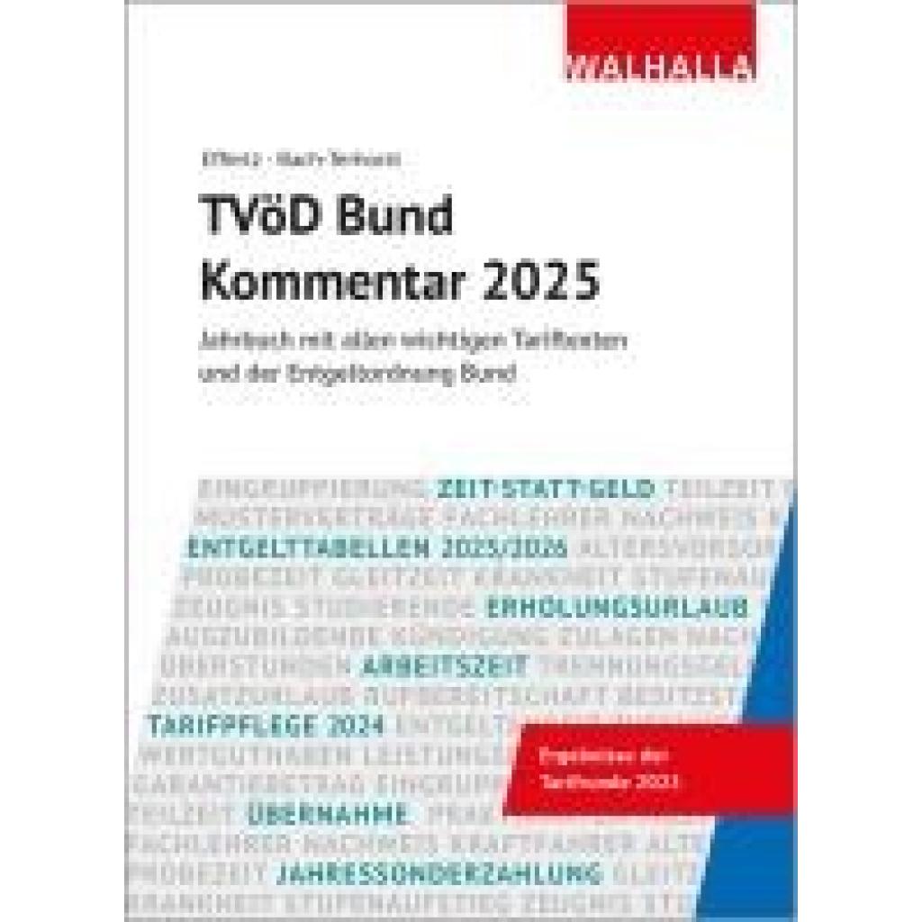 9783802979088 - Effertz Jörg TVöD Bund Kommentar 2025