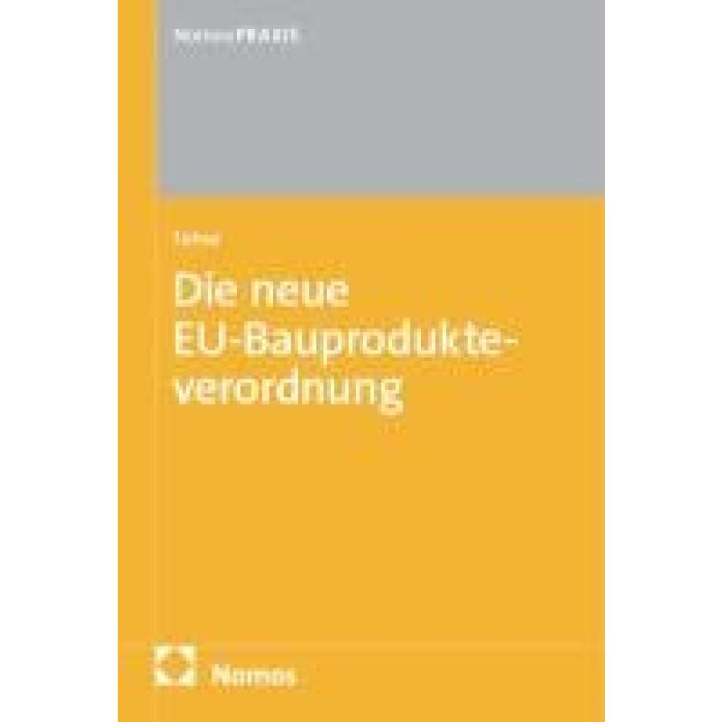 9783756005666 - Fehse Marthe-Louise Die neue EU-Bauprodukteverordnung EU-BauPVO