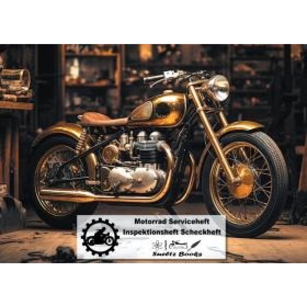 9783758316845 - Sültz Uwe H Motorrad Serviceheft Inspektionsheft Scheckheft