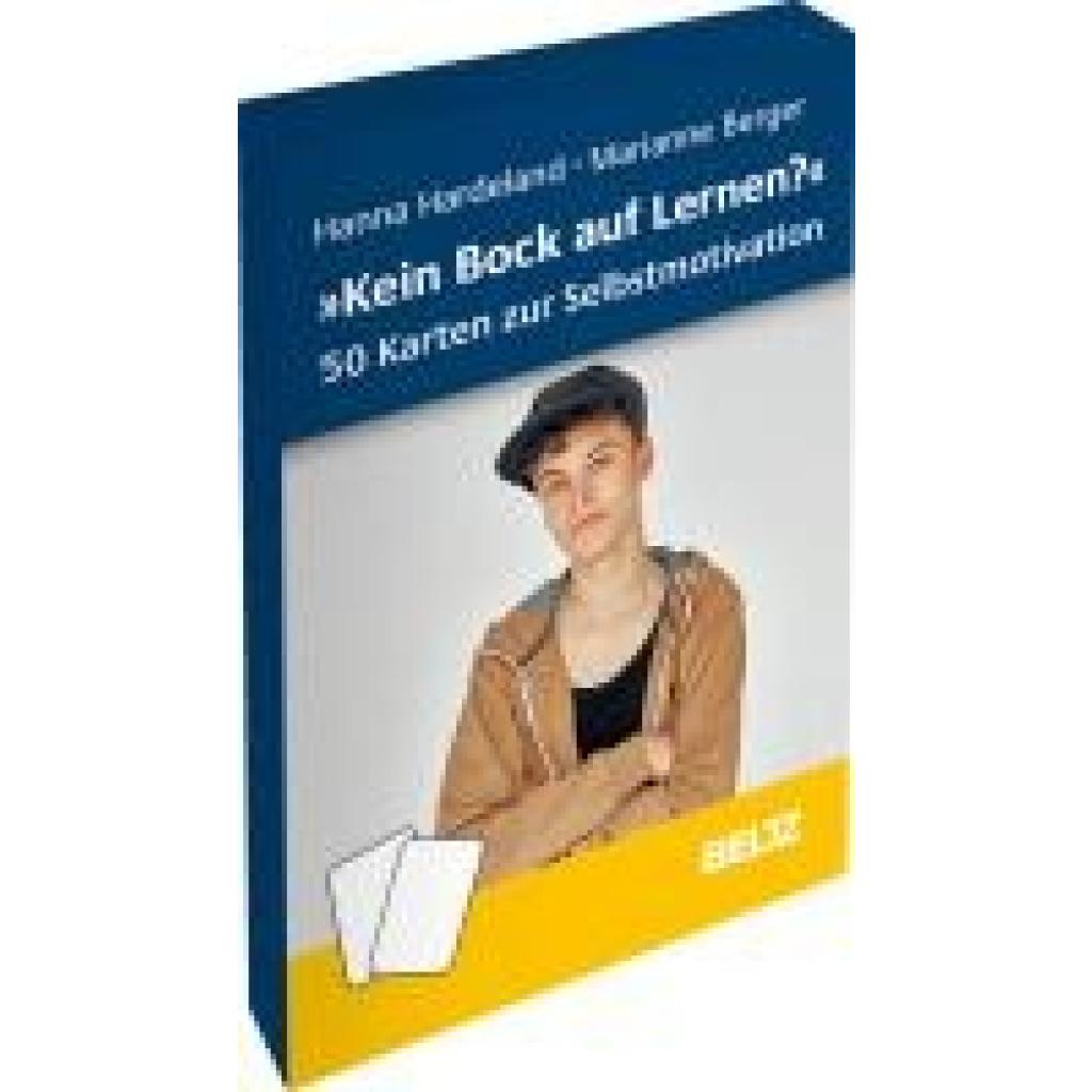 4019172200350 - »Kein Bock auf Lernen?« - 50 Karten zur Selbstmotivation - Hanna Hardeland Marianne Berger-Riesmeier Box