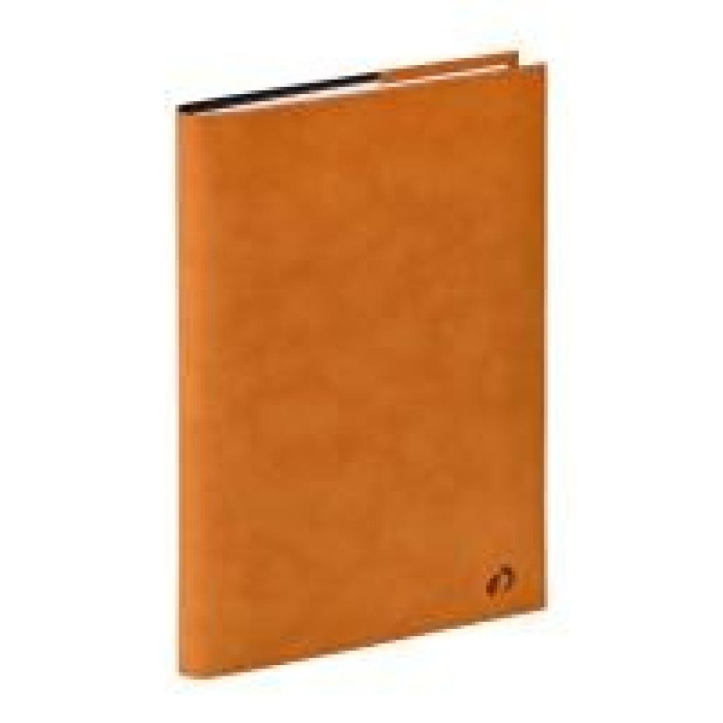 3371010529537 - Buchkalender Plan Week 16x24cm Andrea camel 2026