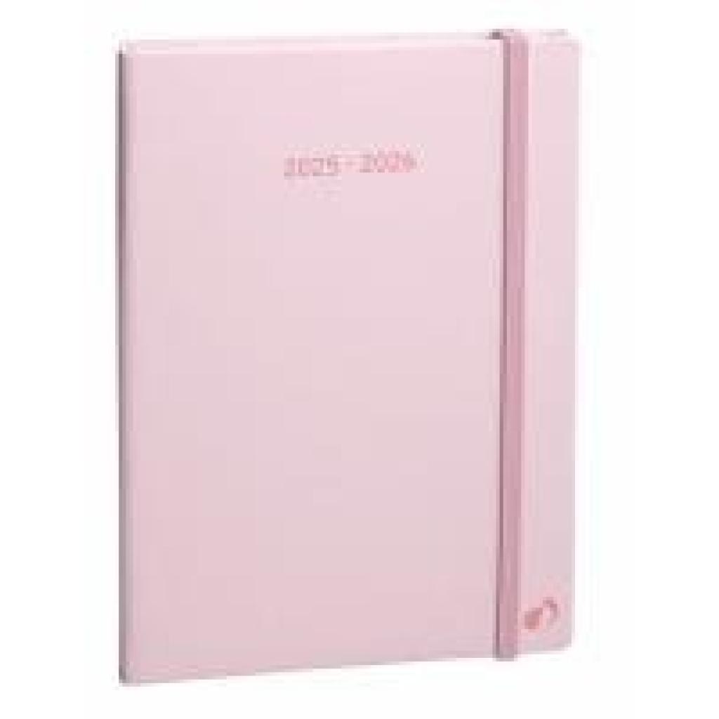 3371010528431 - Buchkalender Plan Note 15 15x21cm Pastell Rosa 2026 3371010528431 - Buchkalender Plan Note 15 15x21cm Pastell Rosa 2026