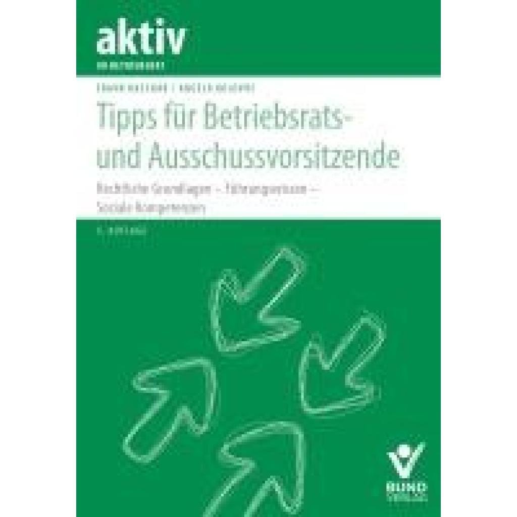 Baschab, Frank: Tipps für Betriebsrats- und Ausschussvorsitzende