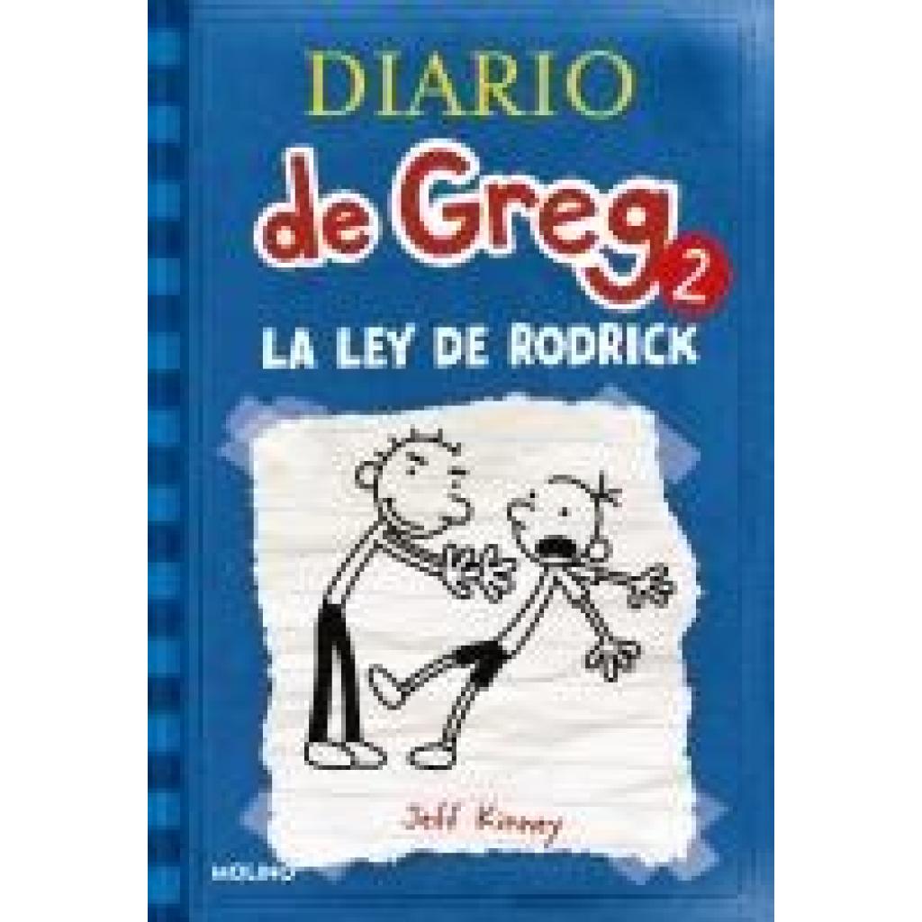 9788498674019 - Jeff Kinney - GEBRAUCHT Diario de Greg 2 La ley de Rodrick - Preis vom 02062023 050629 h