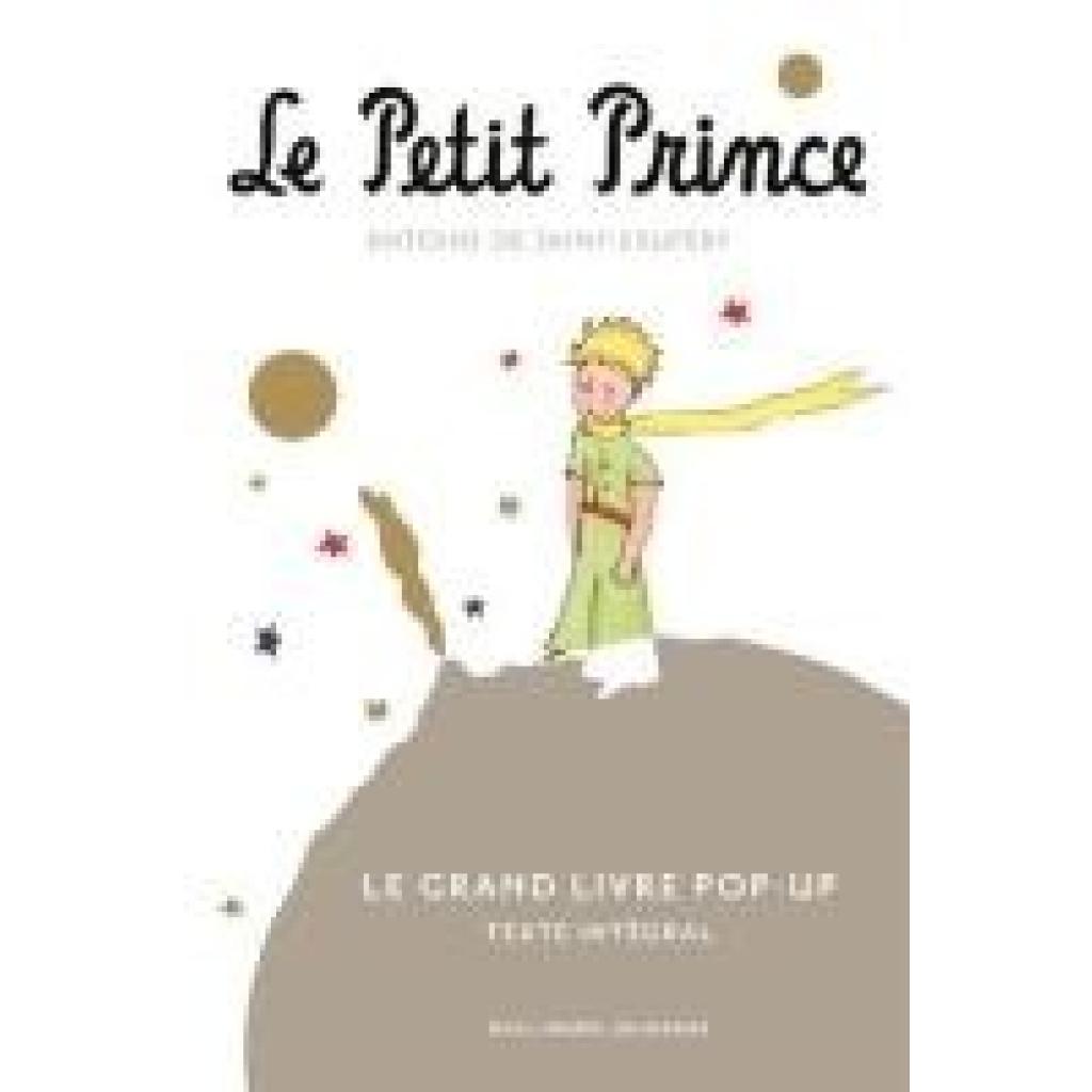 9782070667222 - Saint-Exupery Antoine de Le Petit Prince - Le grand livre pop-up
