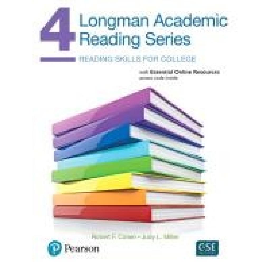 9780134663364 - Longman Academic Reading Series 4 with Essential Online Resources - Robert Cohen Judith Miller Kartoniert (TB)