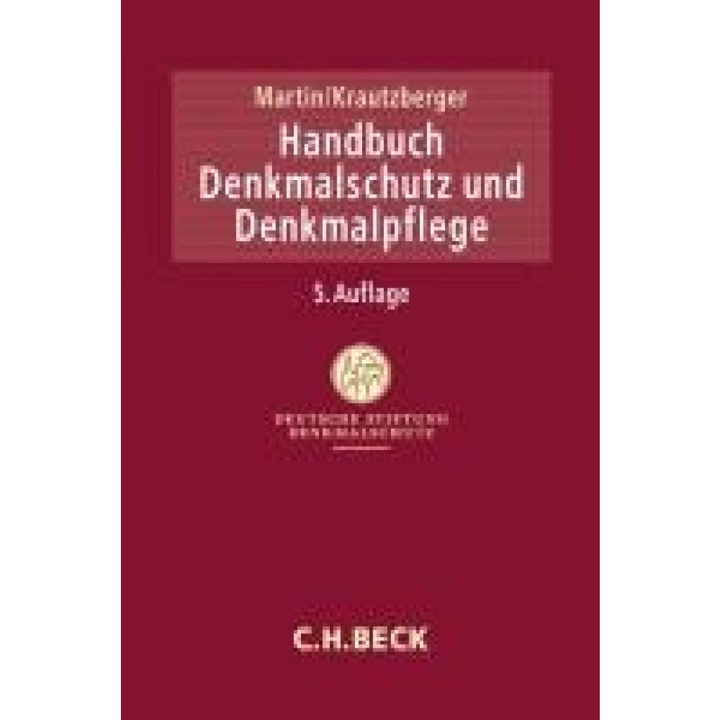 9783406775789 - Handbuch Denkmalschutz und Denkmalpflege Leinen