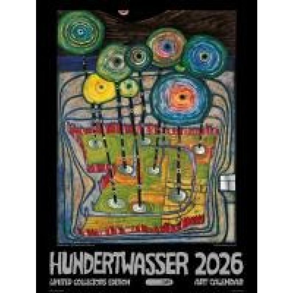 9783910430228 - Großer Hundertwasser Art Calendar 2026