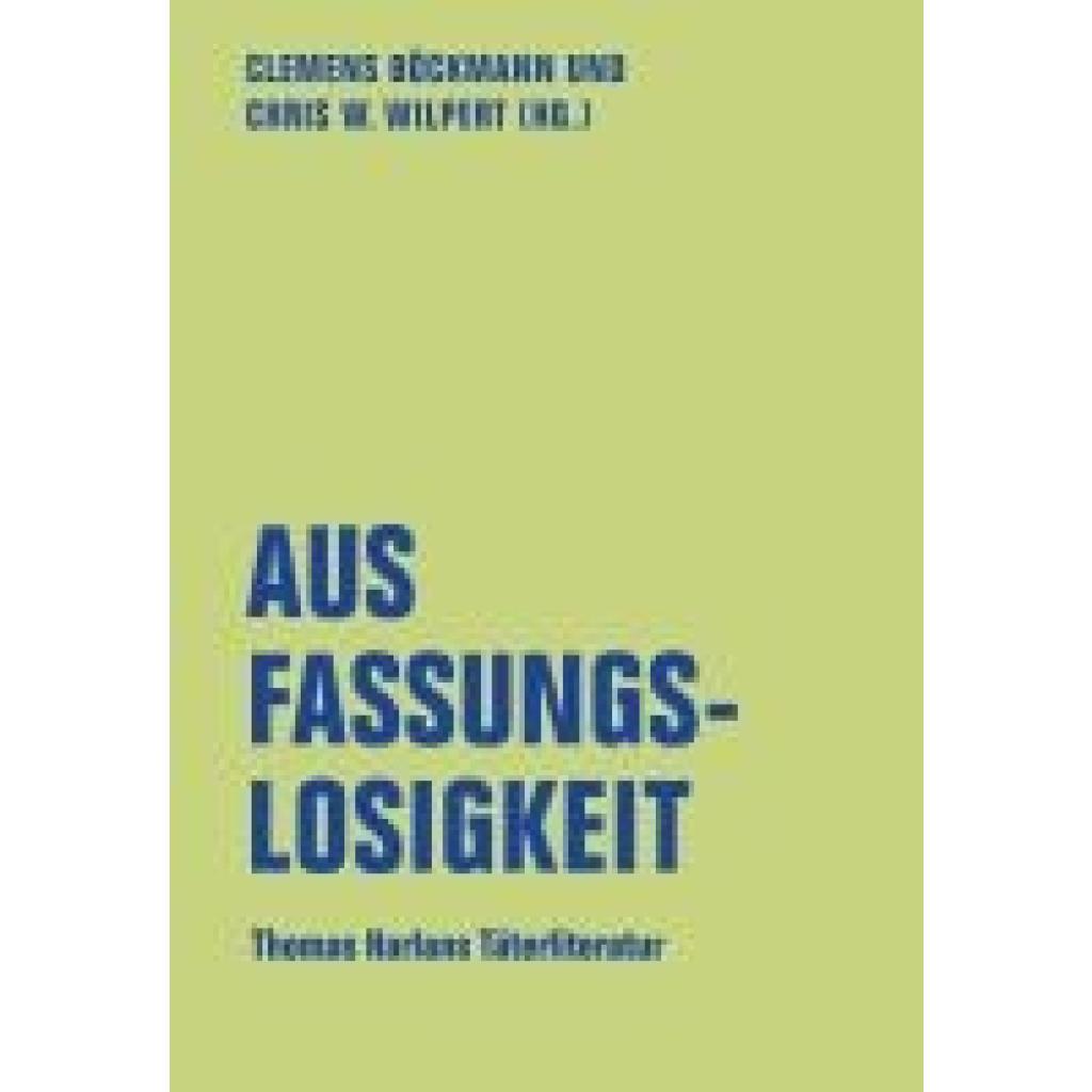 9783957325884 - Aus Fassungslosigkeit