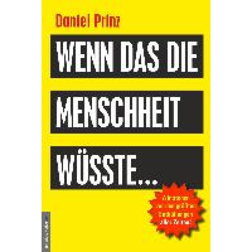 9783938656891 - Prinz Daniel Wenn das die Menschheit wüsste