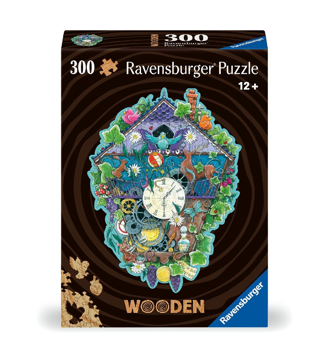 Wooden Puzzle 300 Teile - Kuckucksuhr