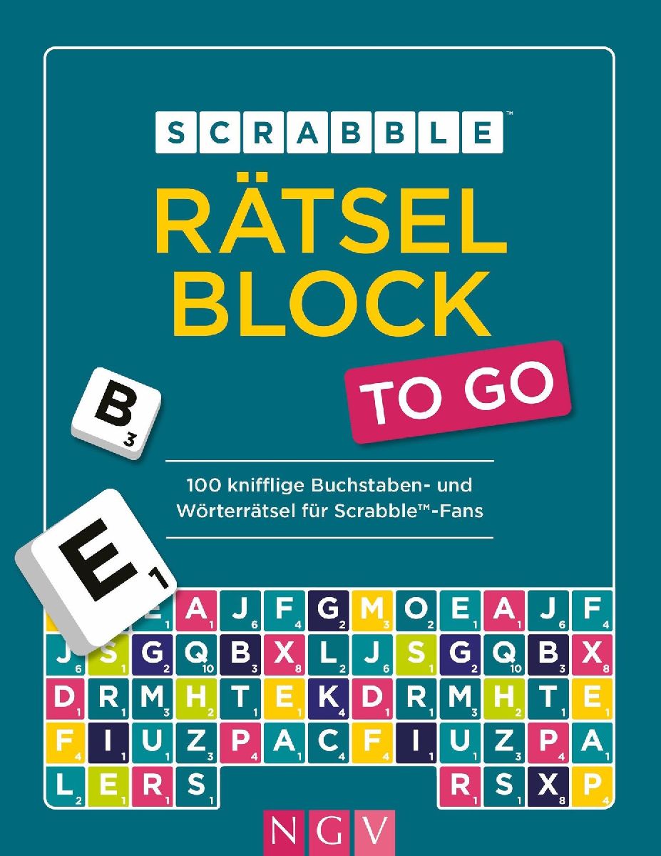 Scrabble(TM)-Rätselblock "to go"