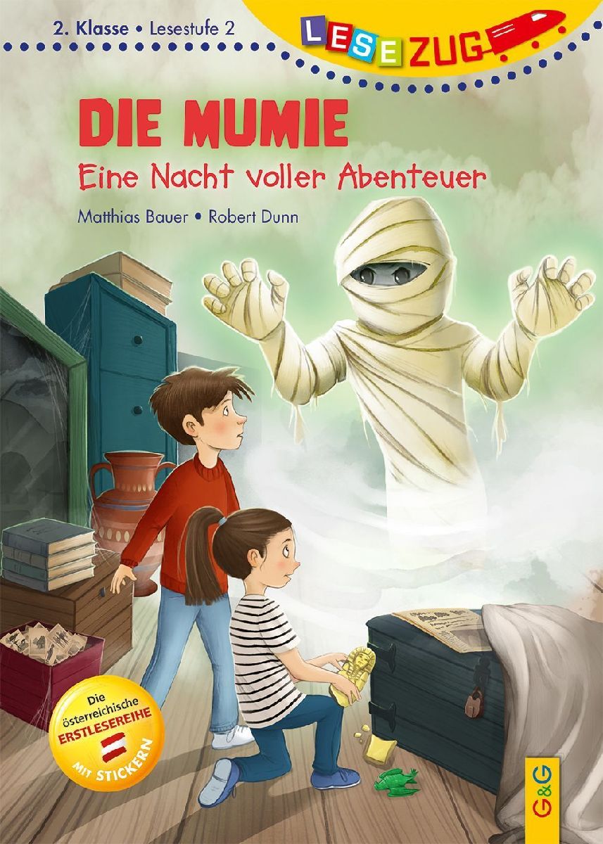 LESEZUG/2. Klasse - Lesestufe 2: Die Mumie - Eine Nacht voller Abenteuer