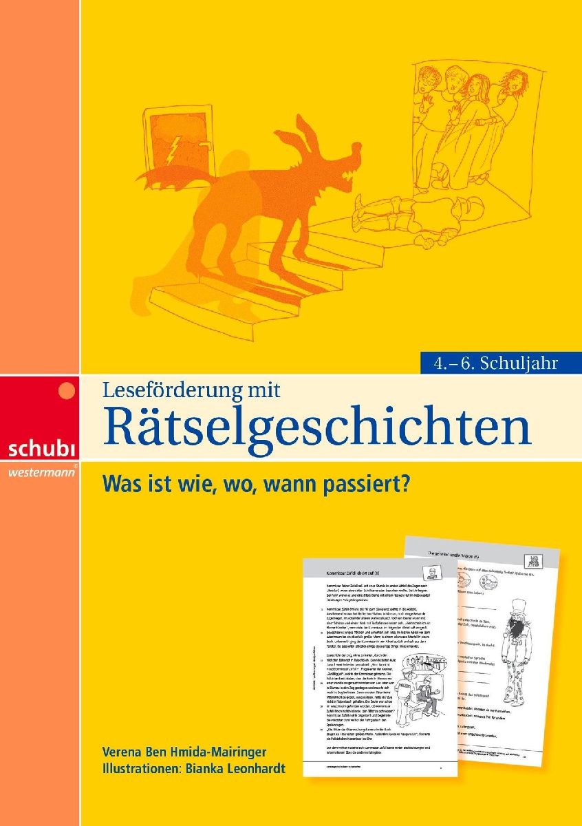 Leseförderung mit Rätselgeschichten für das 4. - 6. Schuljahr