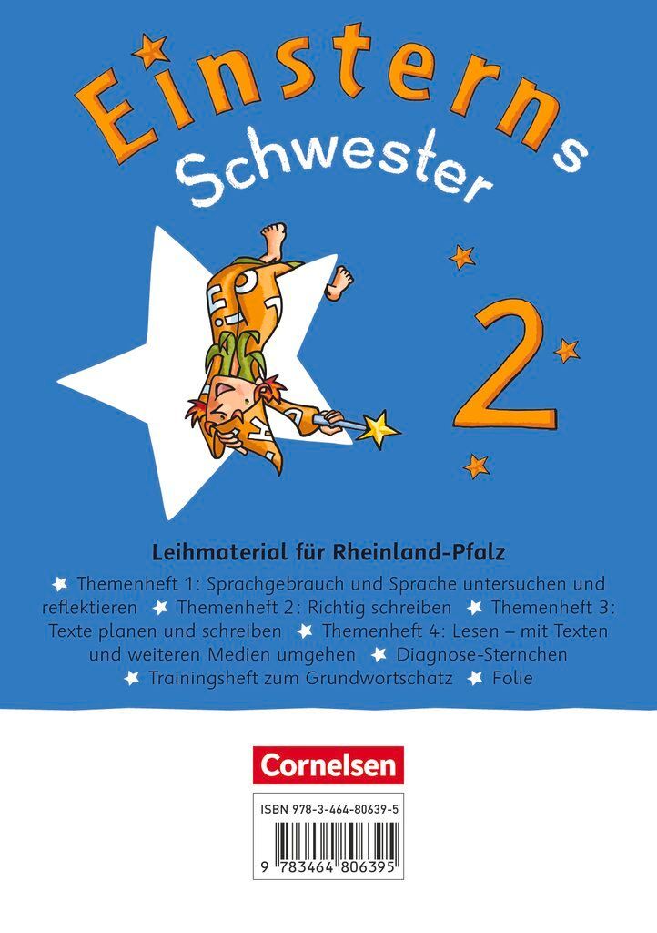 Einsterns Schwester - Sprache und Lesen 2. Schuljahr. Themenhefte 1-4, Training Grundwortschatz und Diagnoseheft im Schuber (RHP)