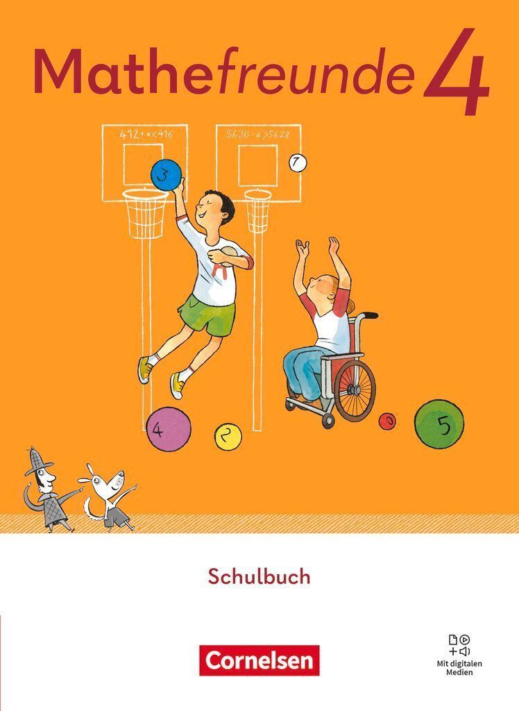 Mathefreunde 4. Schuljahr - Allgemeine Ausgabe 2022 - Schulbuch mit Kartonbeilagen und "Das kann ich schon!"-Heft