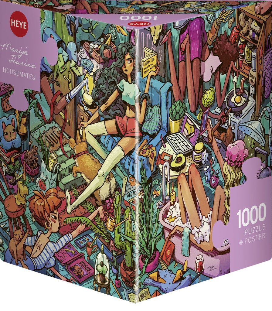 Homely Housemates Puzzle 1000 Teile
